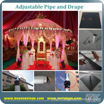 RK Pipe and Drape Round Wedding Mandap With Roof Tent